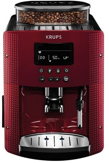 KRUPS EXPRESSO BROYEUR 1450W 15BARS DIGITAL AUTO ROUGE