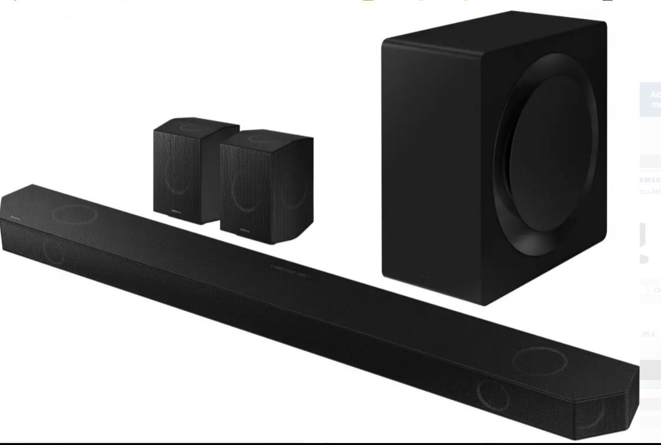 SAMSUNG BARRE DE SON 9.1.4 CH DOLBY ATMOS DTS:X WI FI 
