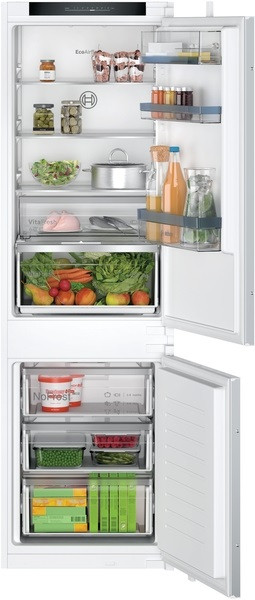 BOSCH| REFRIGERATEUR COMBINE INTEGRABLE, SER4, NO FROST, CLASSE ENER