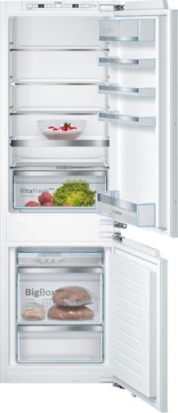 BOSCH| REFRIGERATEUR COMBINE INTEGRABLE, SER6, LOW FROST, CLASSE ENE