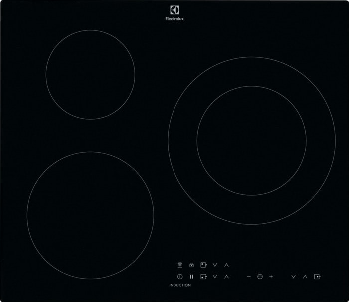 ELECTROLUX TABLE: INDUCTION 3 FOYERS 3 BOOSTERS 15 POS/DE PUISSANCE