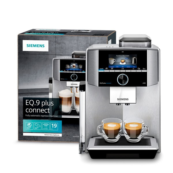 SIEMENS MACHINE A CAFE AUTO HOME CONNECT MULTI BOISSONS INOX